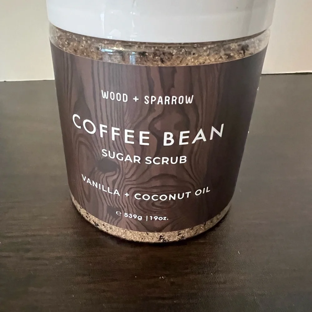 Brown Coffee Bean Exfoliant Scrub